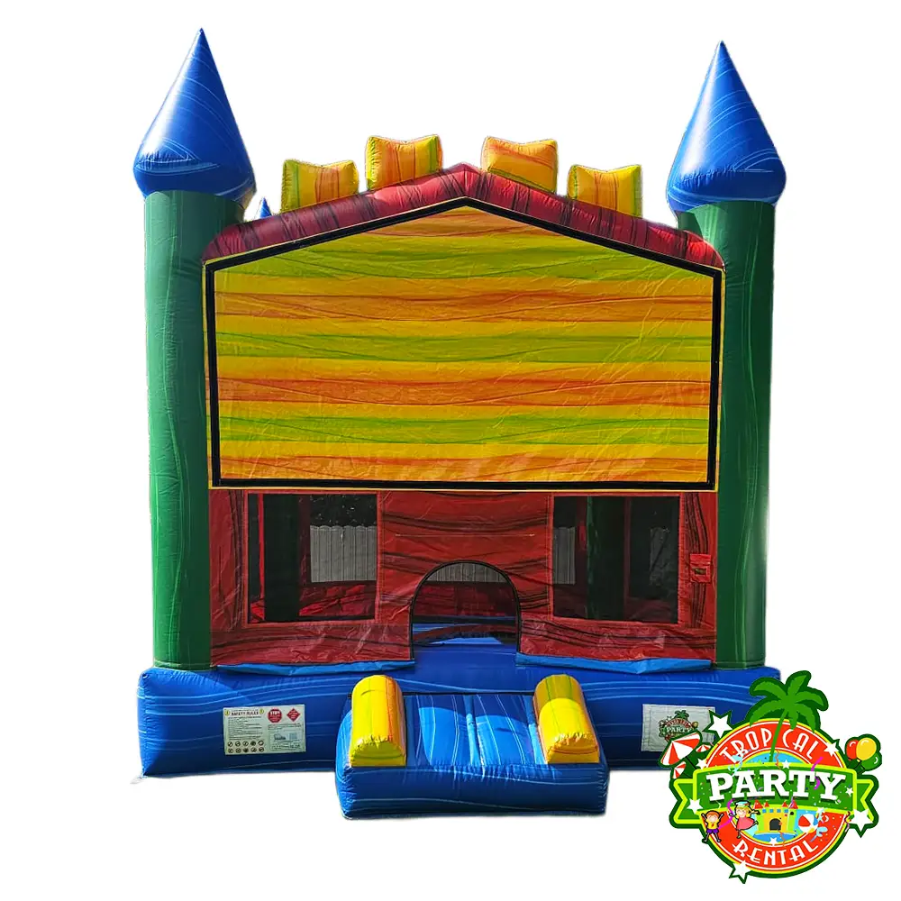 Bounce House Multicolor