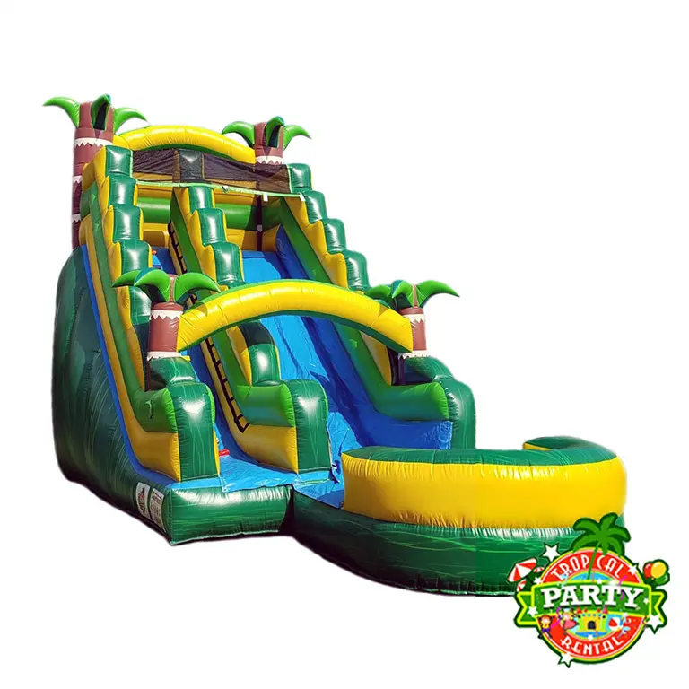Green Water Slide 20ft