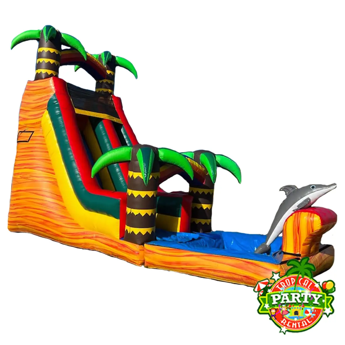Water Slide Jungle 20ft