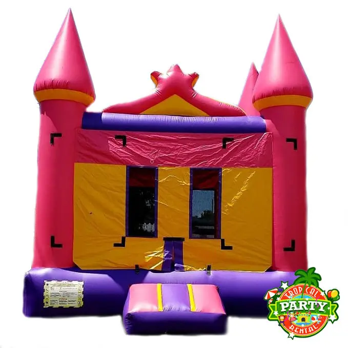 Pink Castle Bounce House