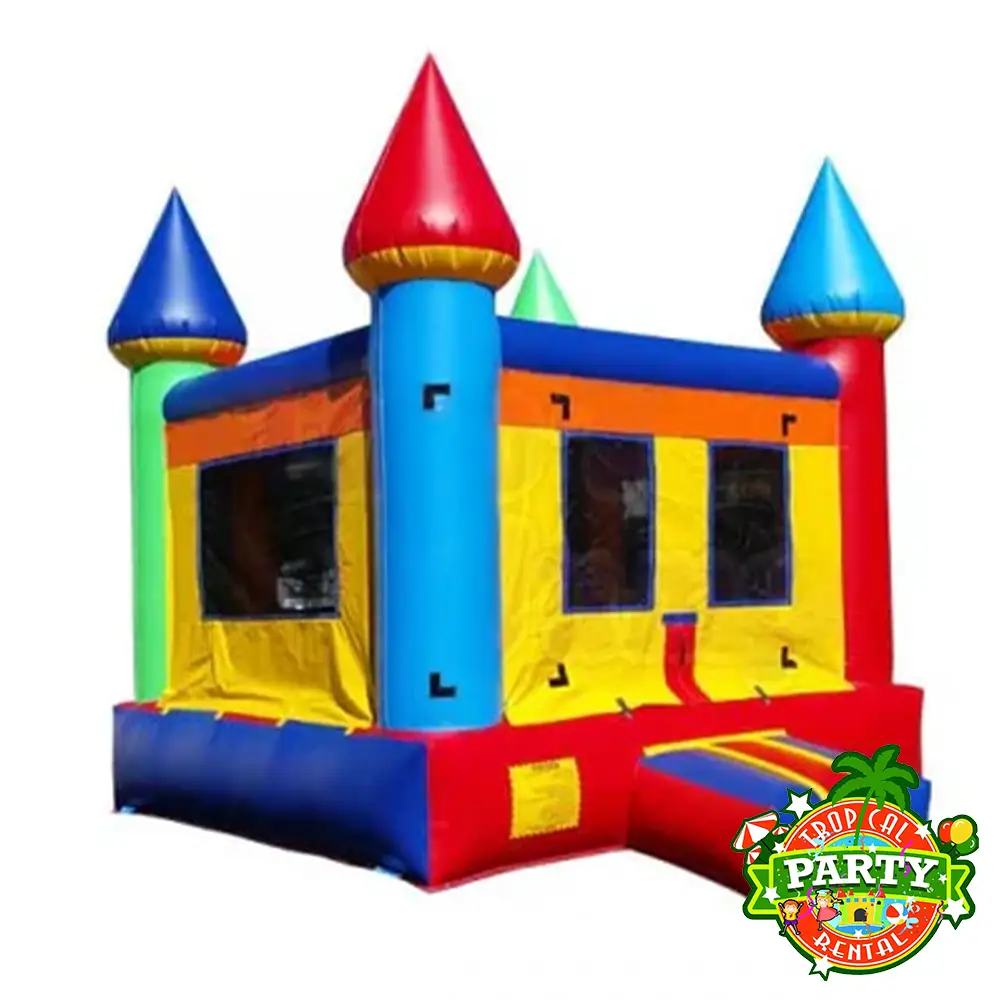 Rainbow Castle Bounce House