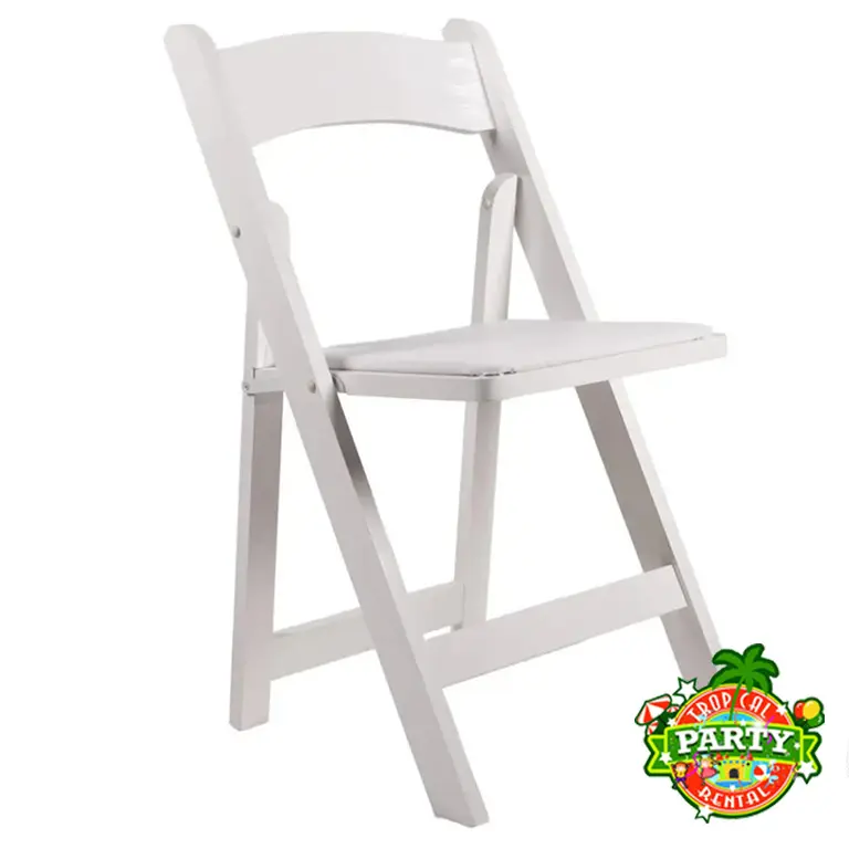 Resign Chair with Cushion - White